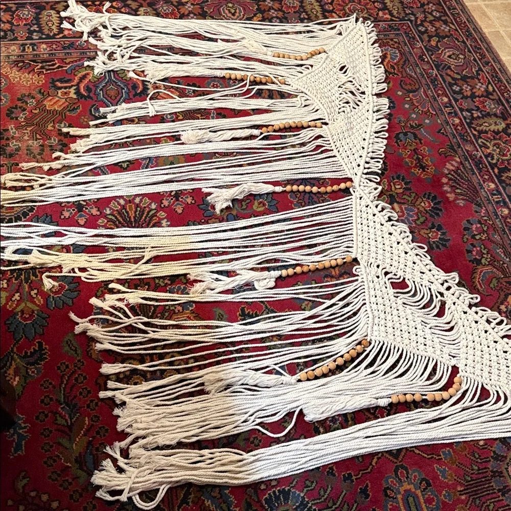 HUGE HANDCRAFTED BOHEMIAN MACRAME WALL HANGING✨